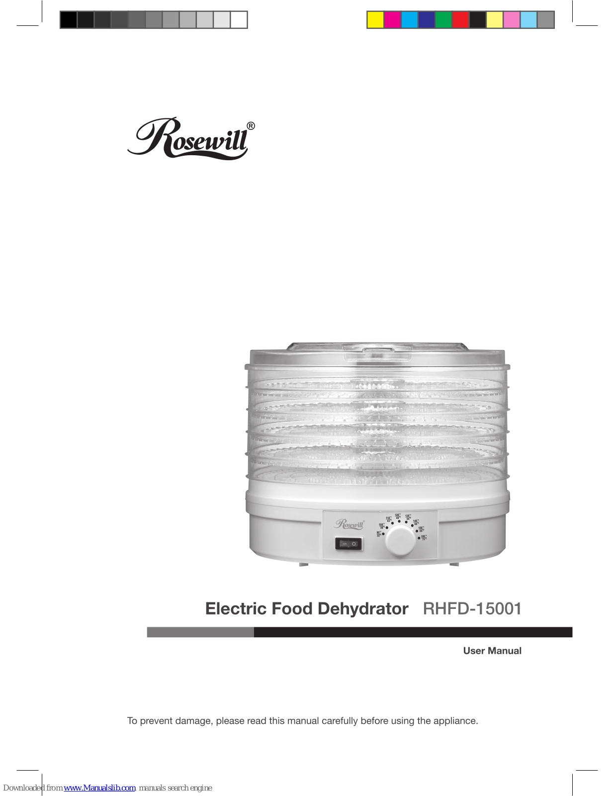 Rosewill RHFD-15001 User Manual