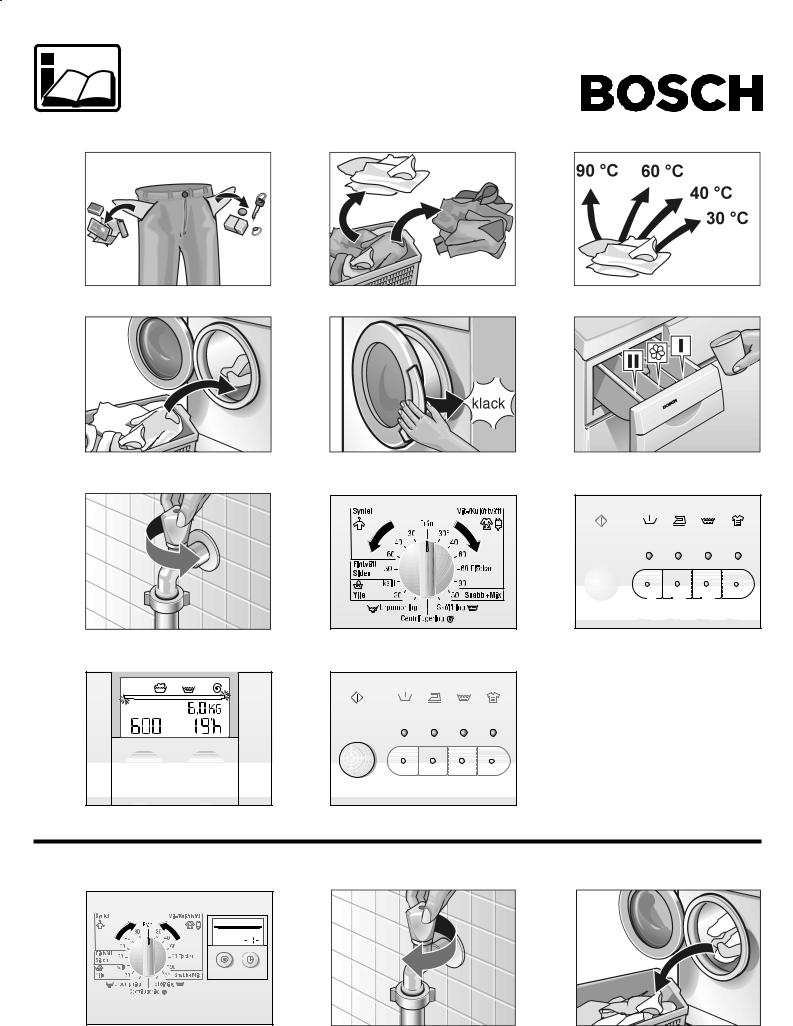 Bosch WFX160SN, WFX140SN, WFX120SN User Manual