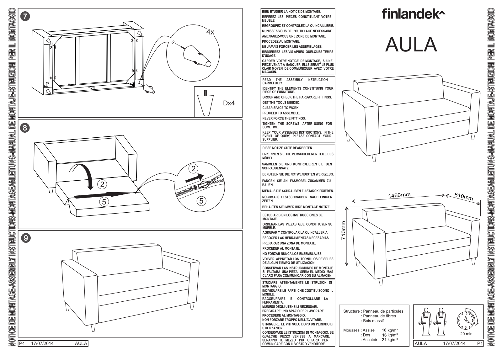 Finlandek AULA User Manual