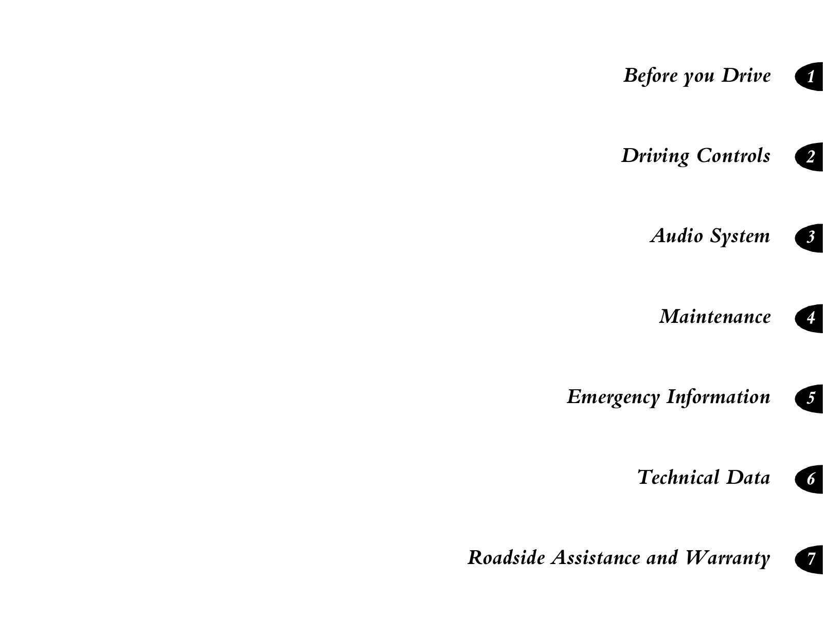 MG ZS 2003 User Manual