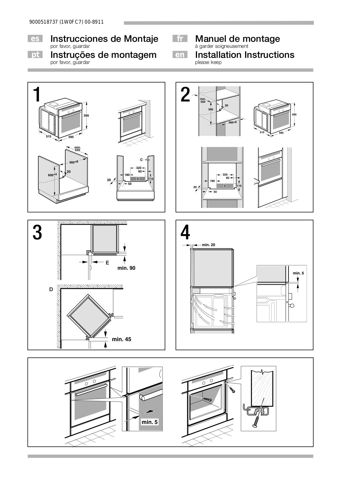 BOSCH HBA63A261F, HBA63A251F, HBA63A221F User Manual