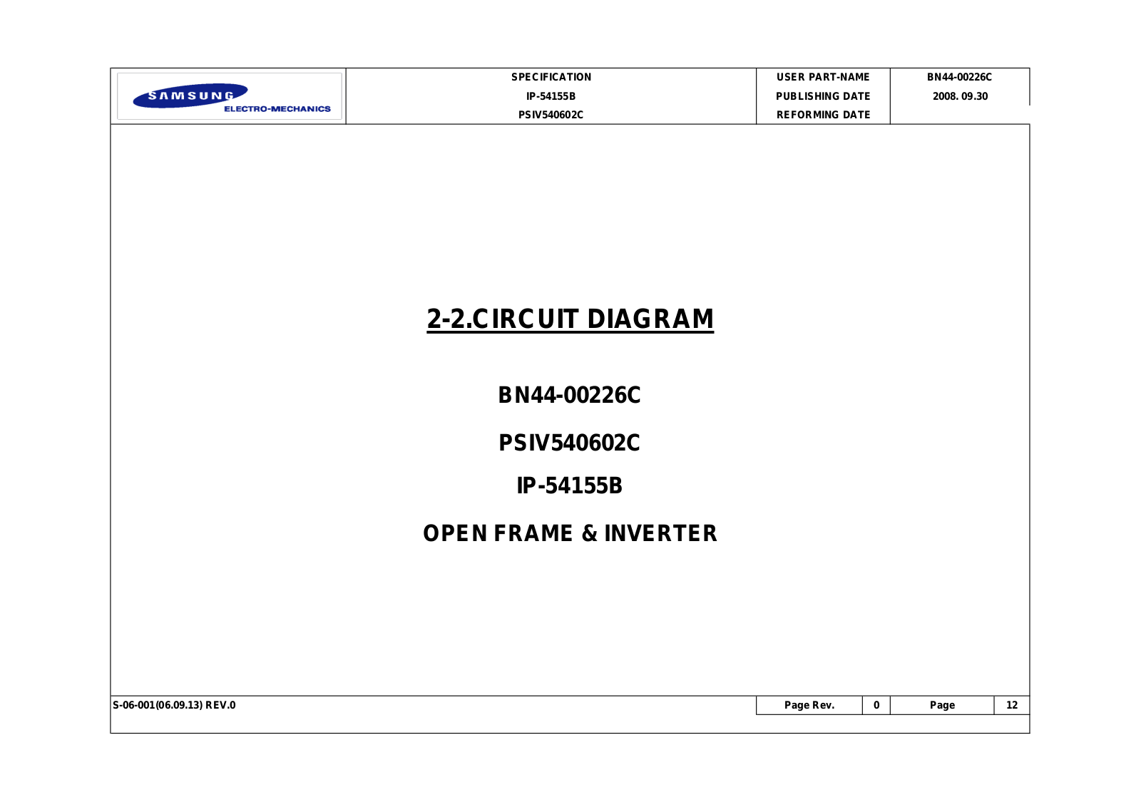 SAMSUNG BN44-00226C schematic