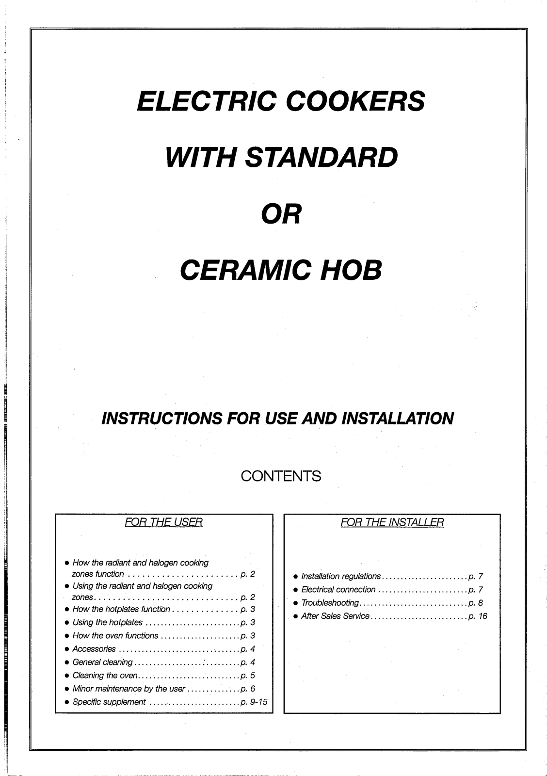 Brandt KEL66W User Manual