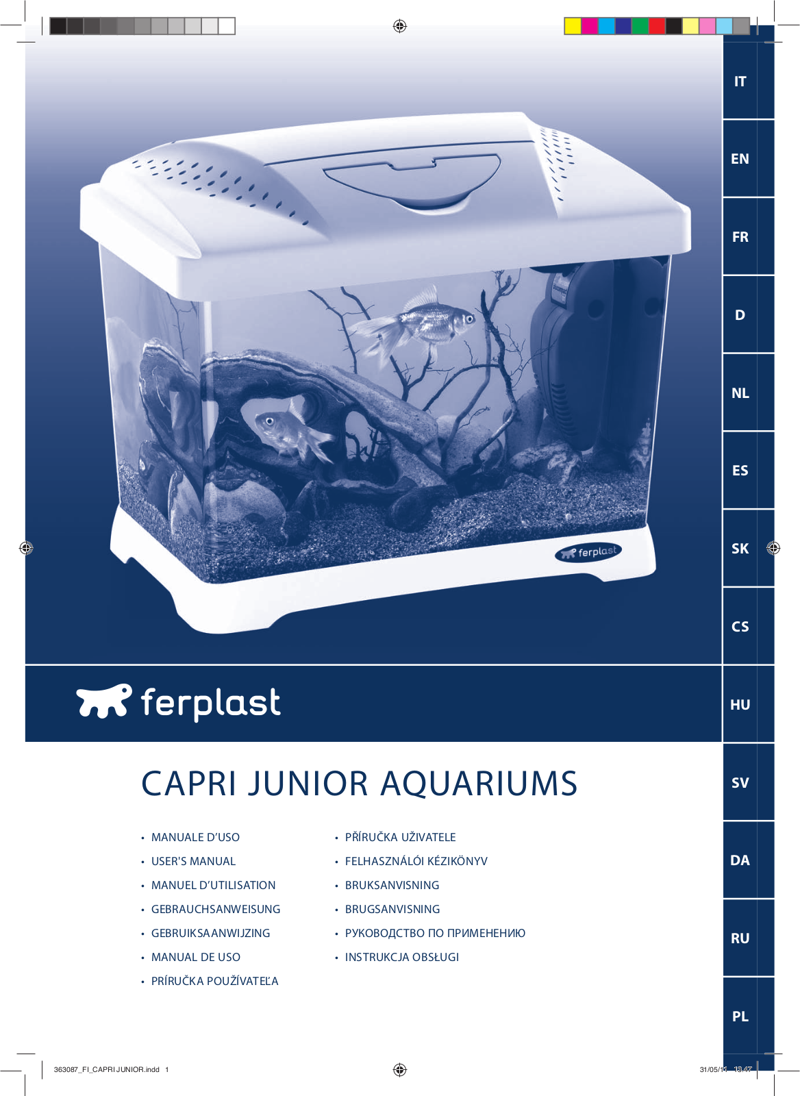 Ferplast Capri Junior User Manual