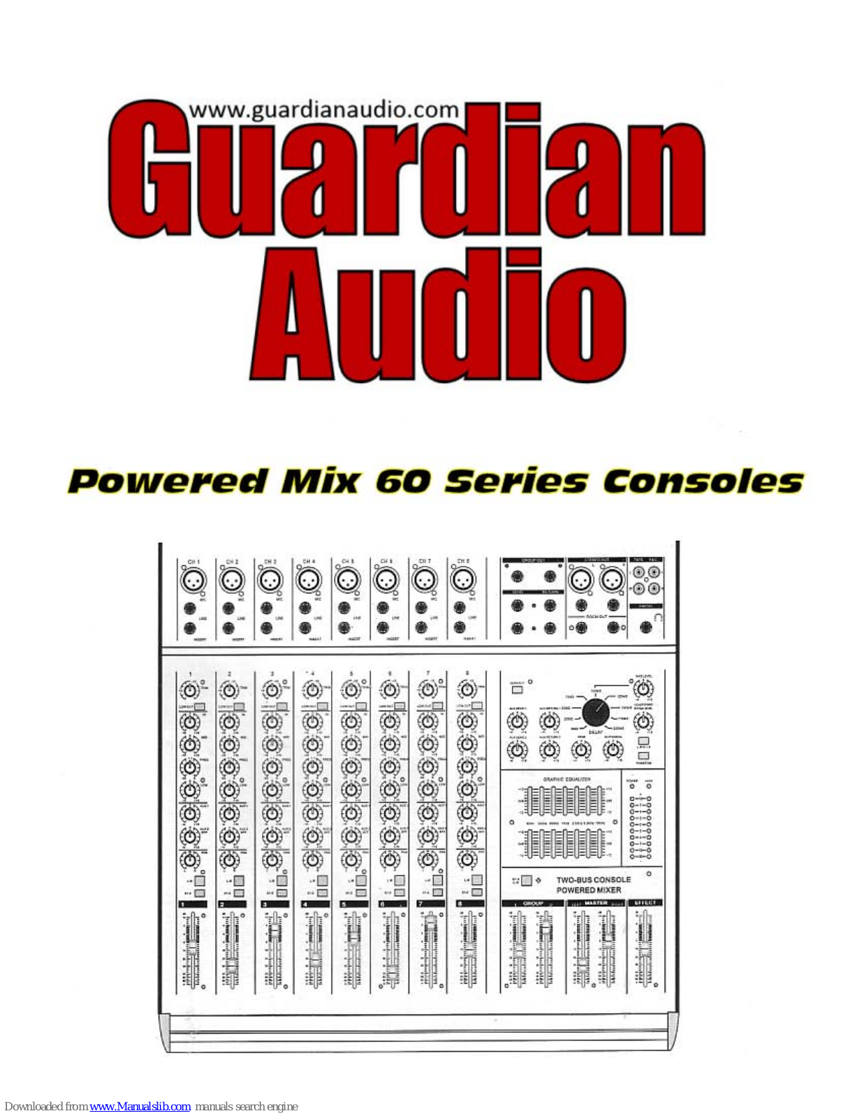 Guardian Audio 60 series User Manual