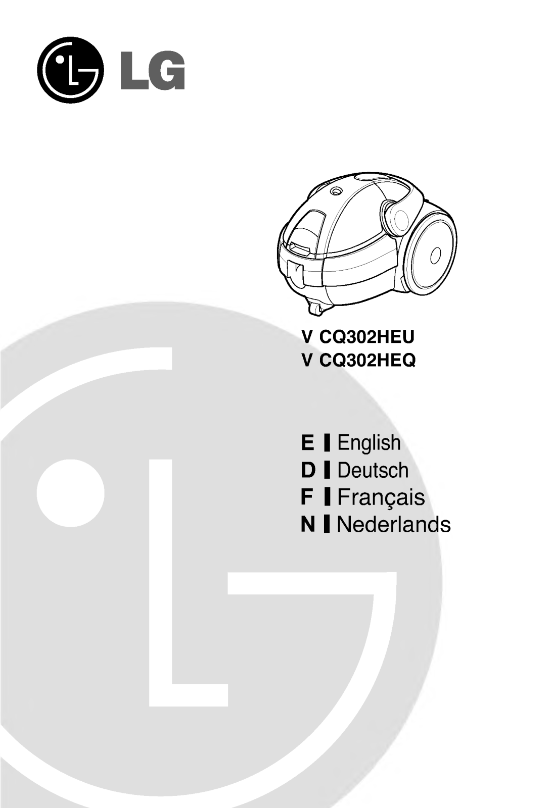 LG V-CQ302HEU, V-CQ302HEQ User Manual