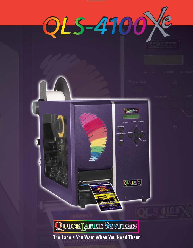 QuickLabel QLS-4100 Xe User Manual