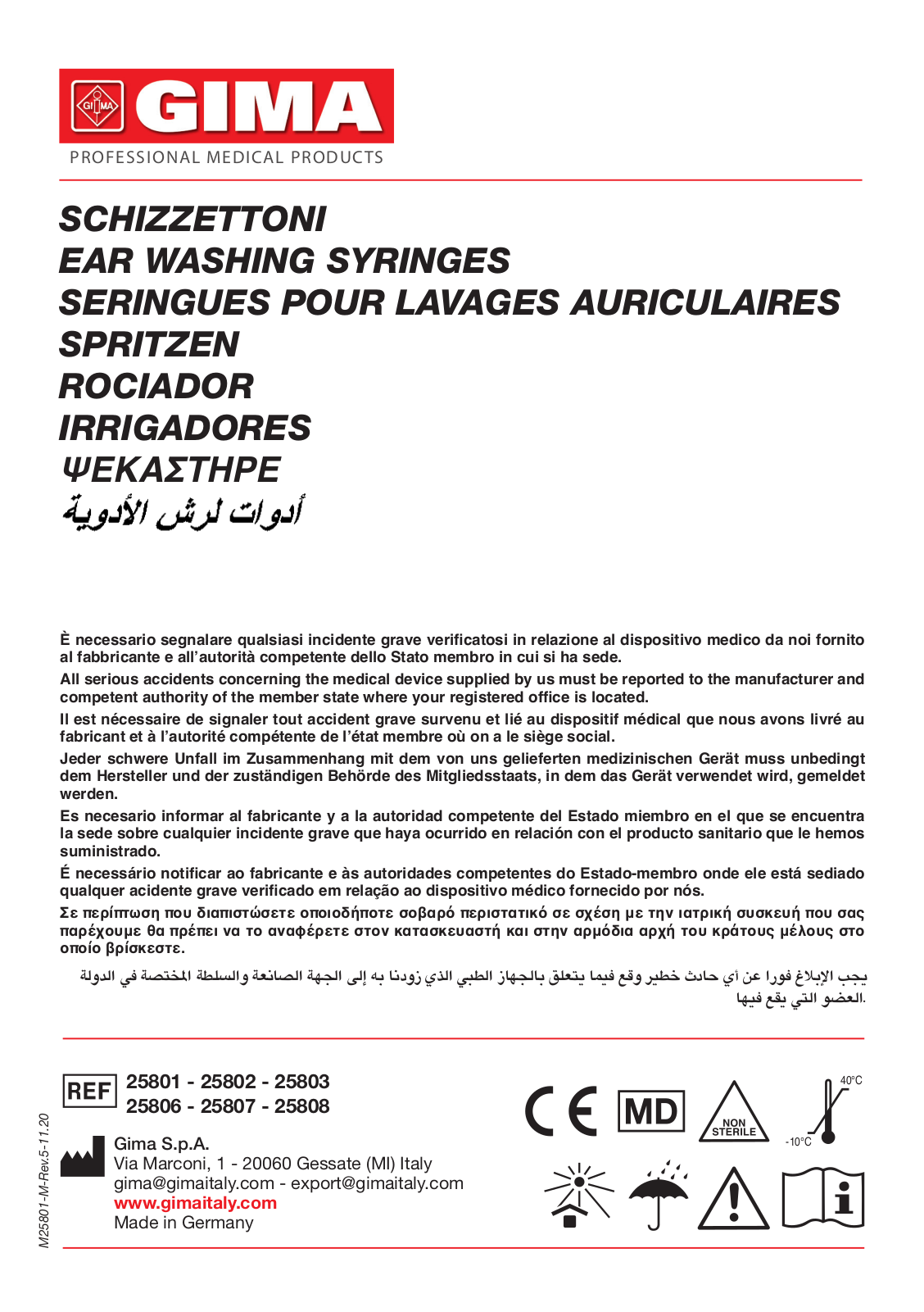 Gima 25801, 25806, 25802, 25803, 25807 User guide - ManualMachine.com