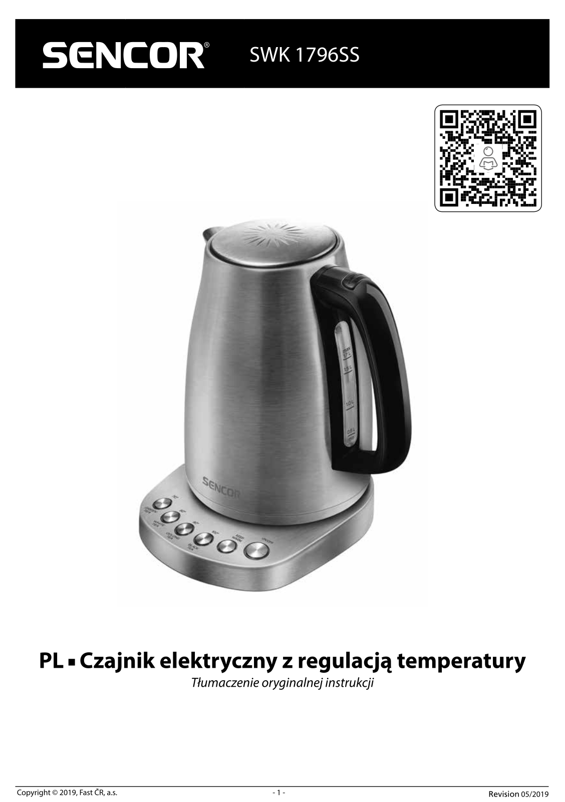 SENCOR SWK 1796SS User guide - ManualMachine.com