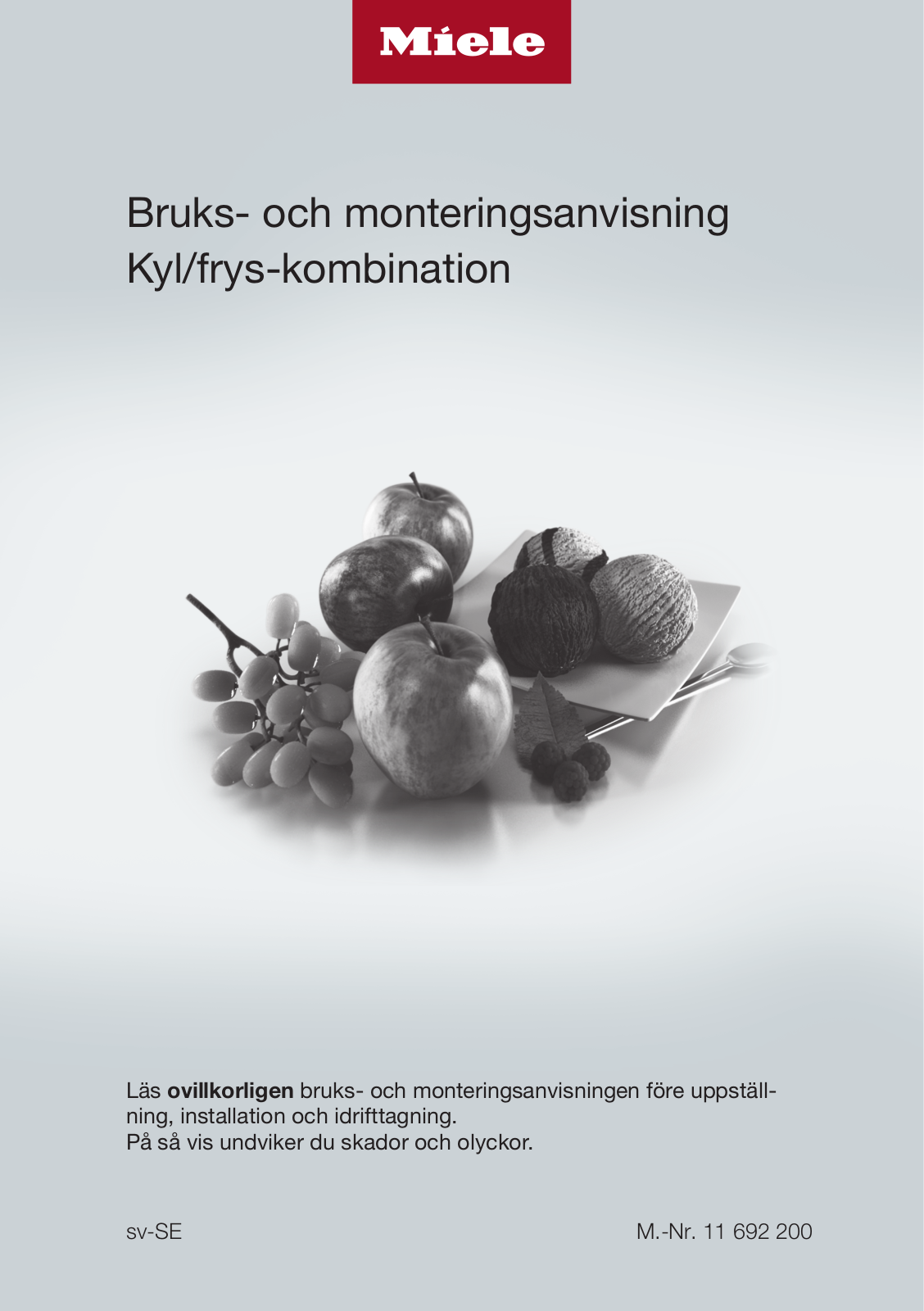 Miele KFN 29283 D bb User manual