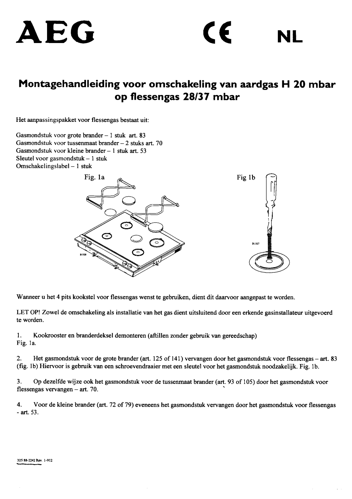 AEG 6560G-M User Manual