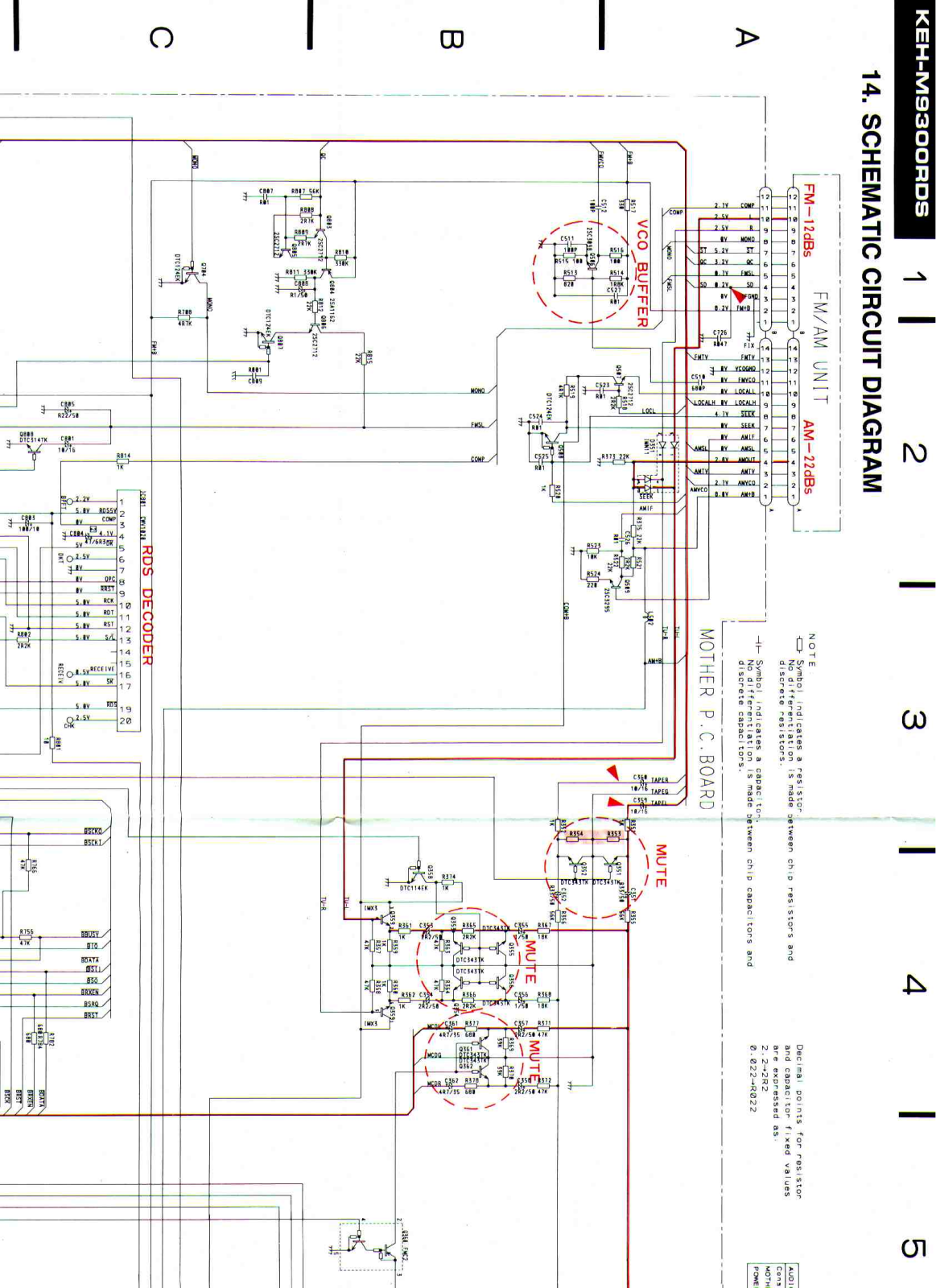 PIONEER KEH-M9300 Service Manual