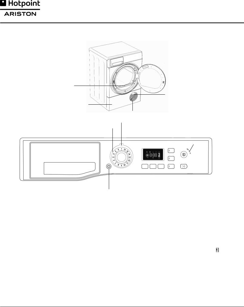 HOTPOINT FTCF 87B 6PY1 User Manual