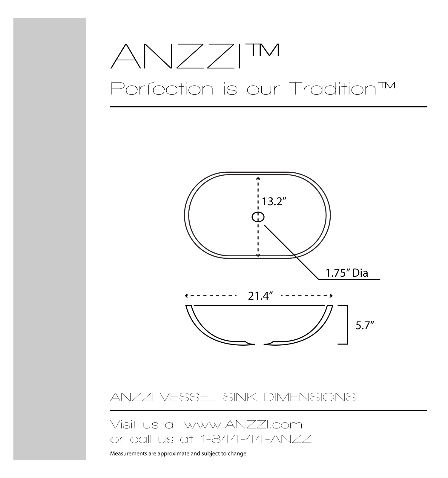 ANZZI ANZI1801 Dimensions - ManualMachine.com