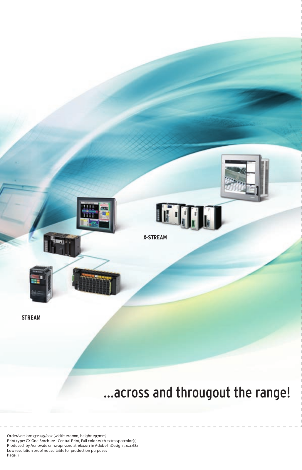 Omron CX-ONE V4 BROCHURE