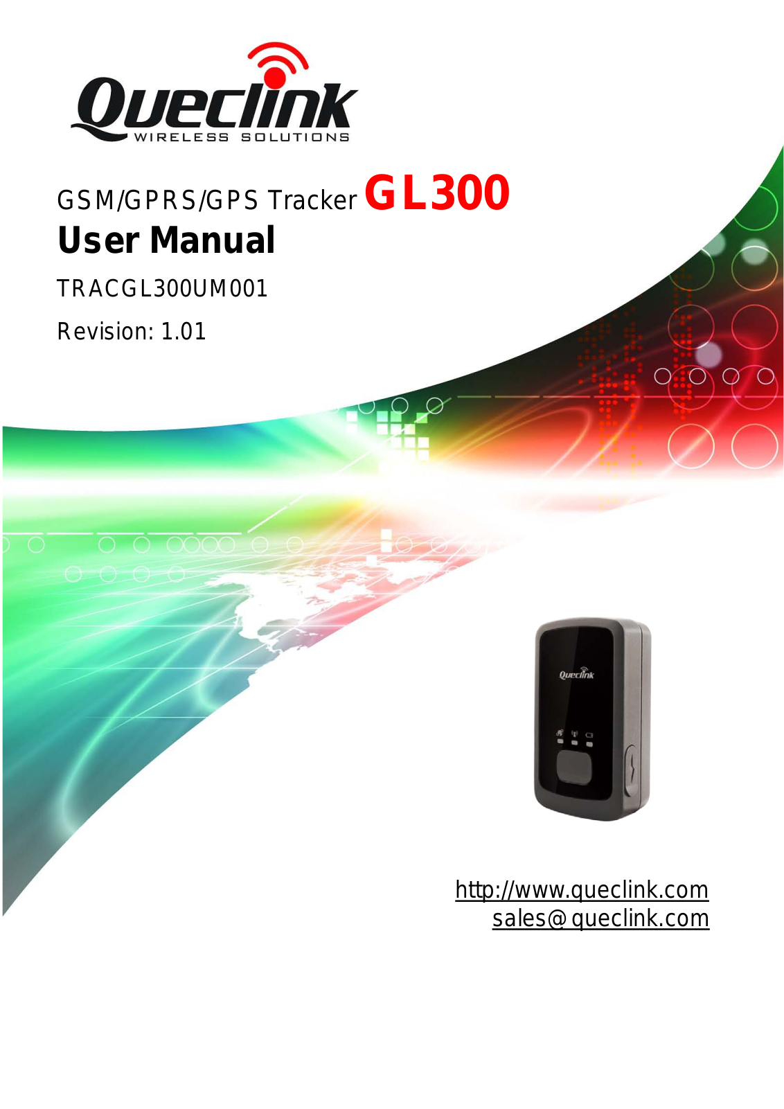 Queclink Wireless Solutions GL300 User Manual