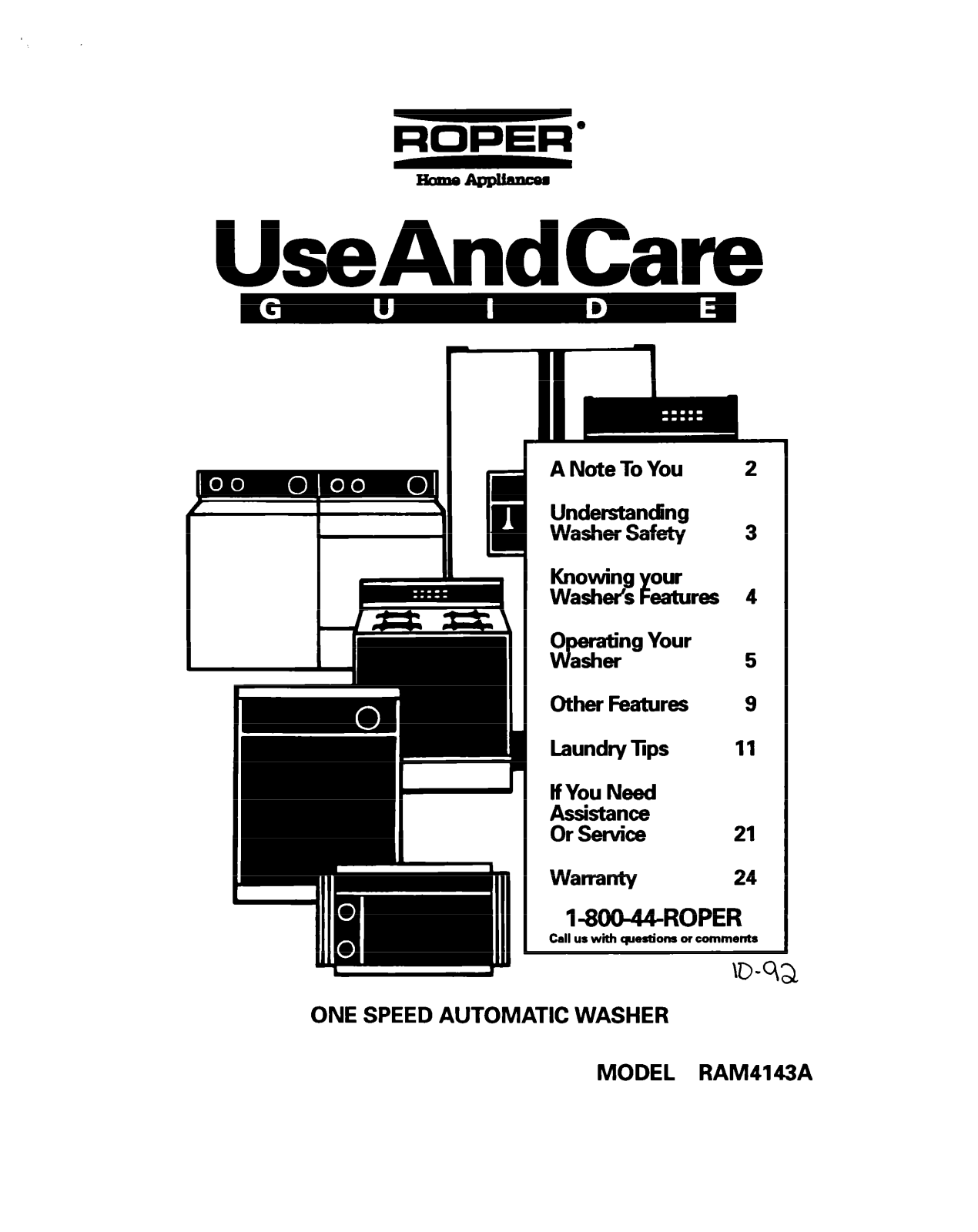 Whirlpool RAM4143A User Manual - ManualMachine.com