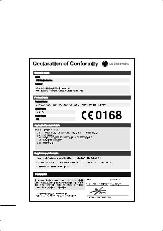 LG LGA225GO User manual