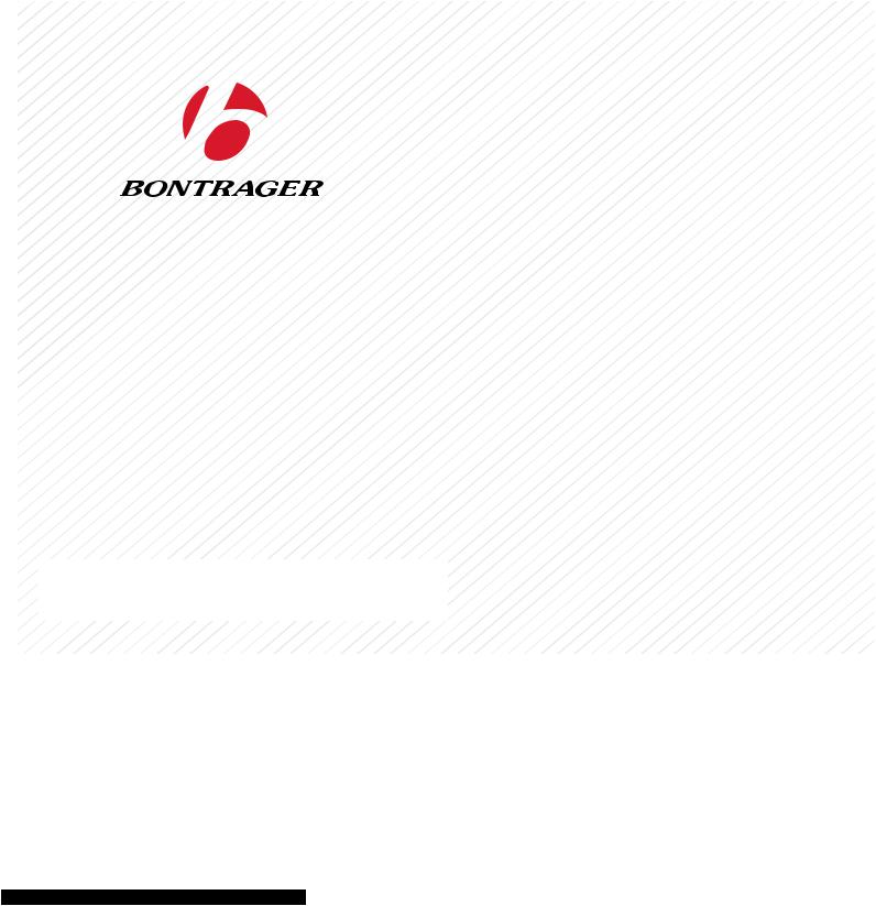 Bontrager NODE 1.1, NODE 2.1 Instructions For Use Manual