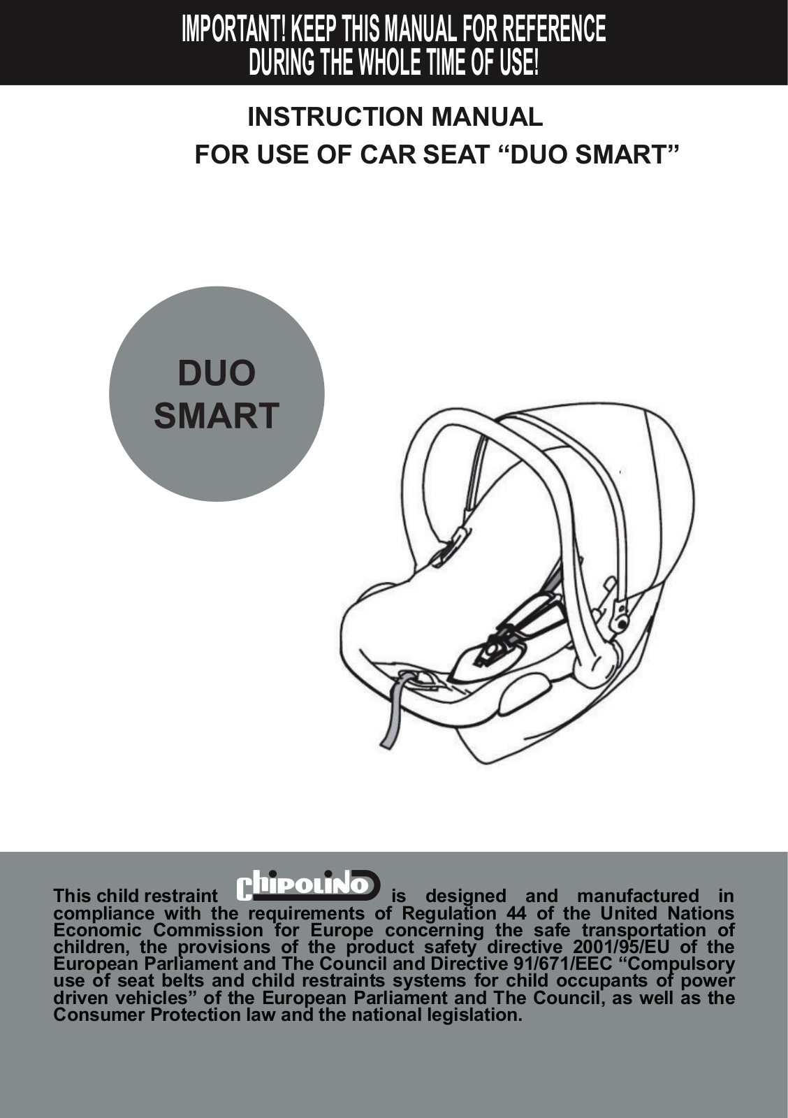 Chipolino Duo Smart User guide - ManualMachine.com