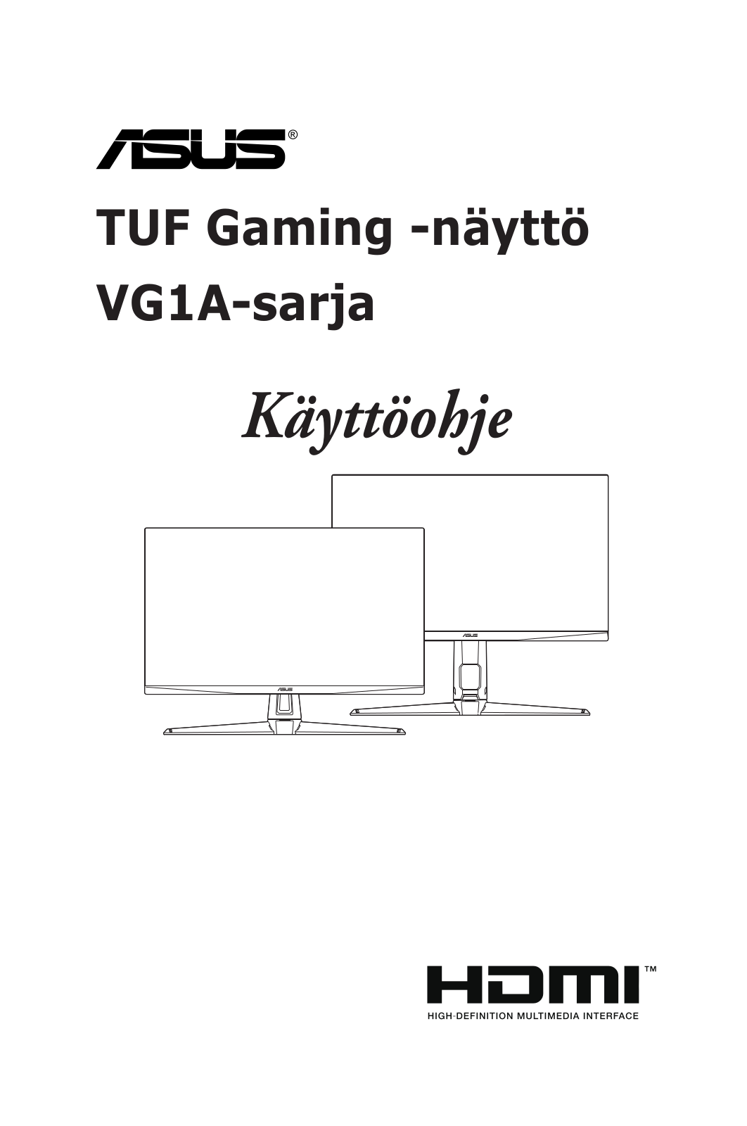 Asus VG27AQL1A User’s Manual