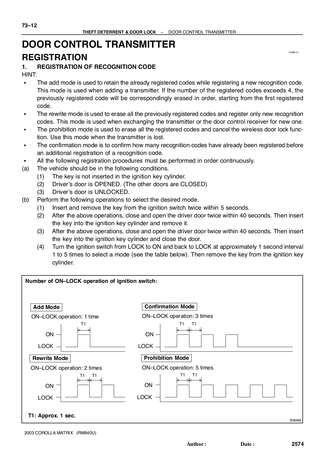 Hyundai Matrix 2006, Matrix 2005, Matrix 2004, Matrix 2003 User Manual