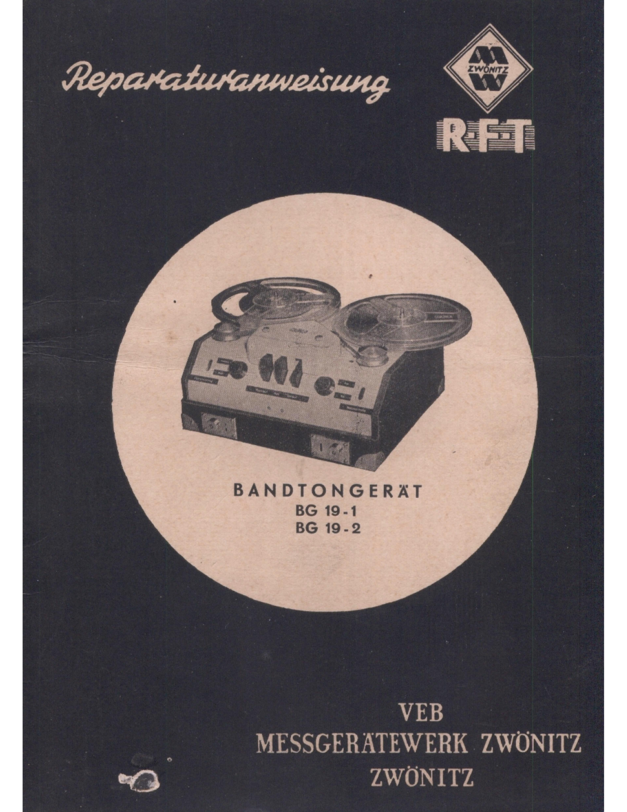 RFT BG-19-1-2 Service Instructions - ManualMachine.com