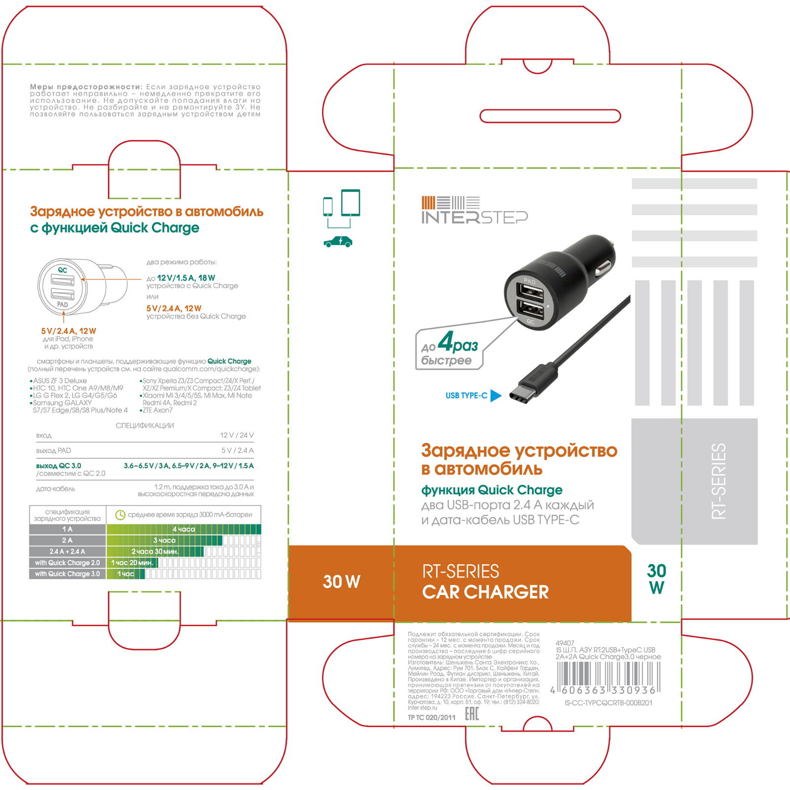 Interstep IS-CC-TYPCQCRTB-000B201 User Manual