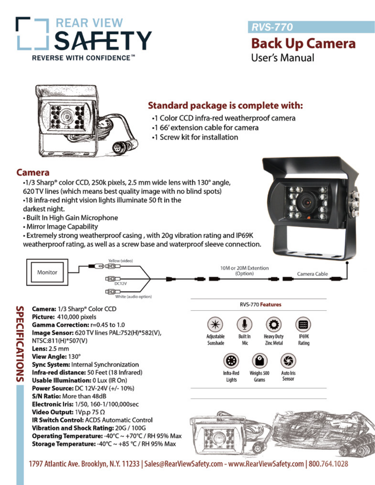 RVS Systems RVS-770613-NM, RVS-770-NC, RVS-062710, RVS-770 User Manual