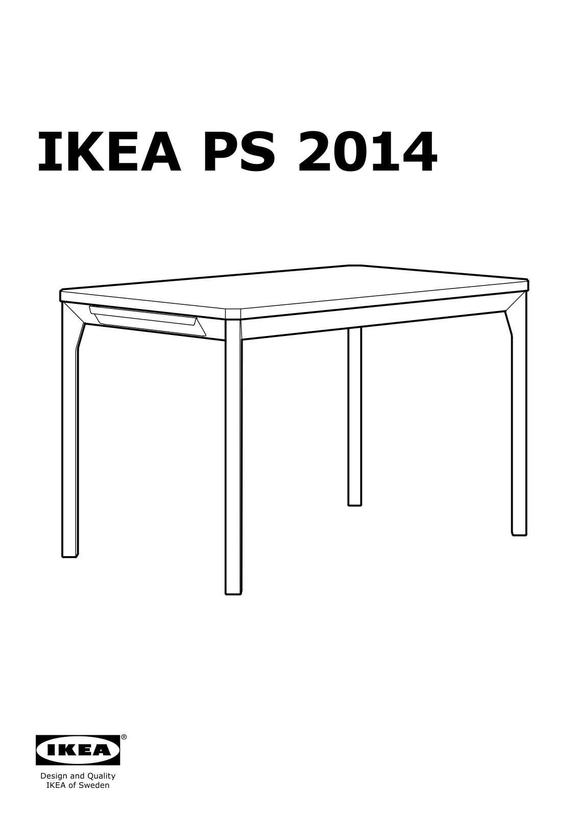 Ikea 20246845 Assembly instructions