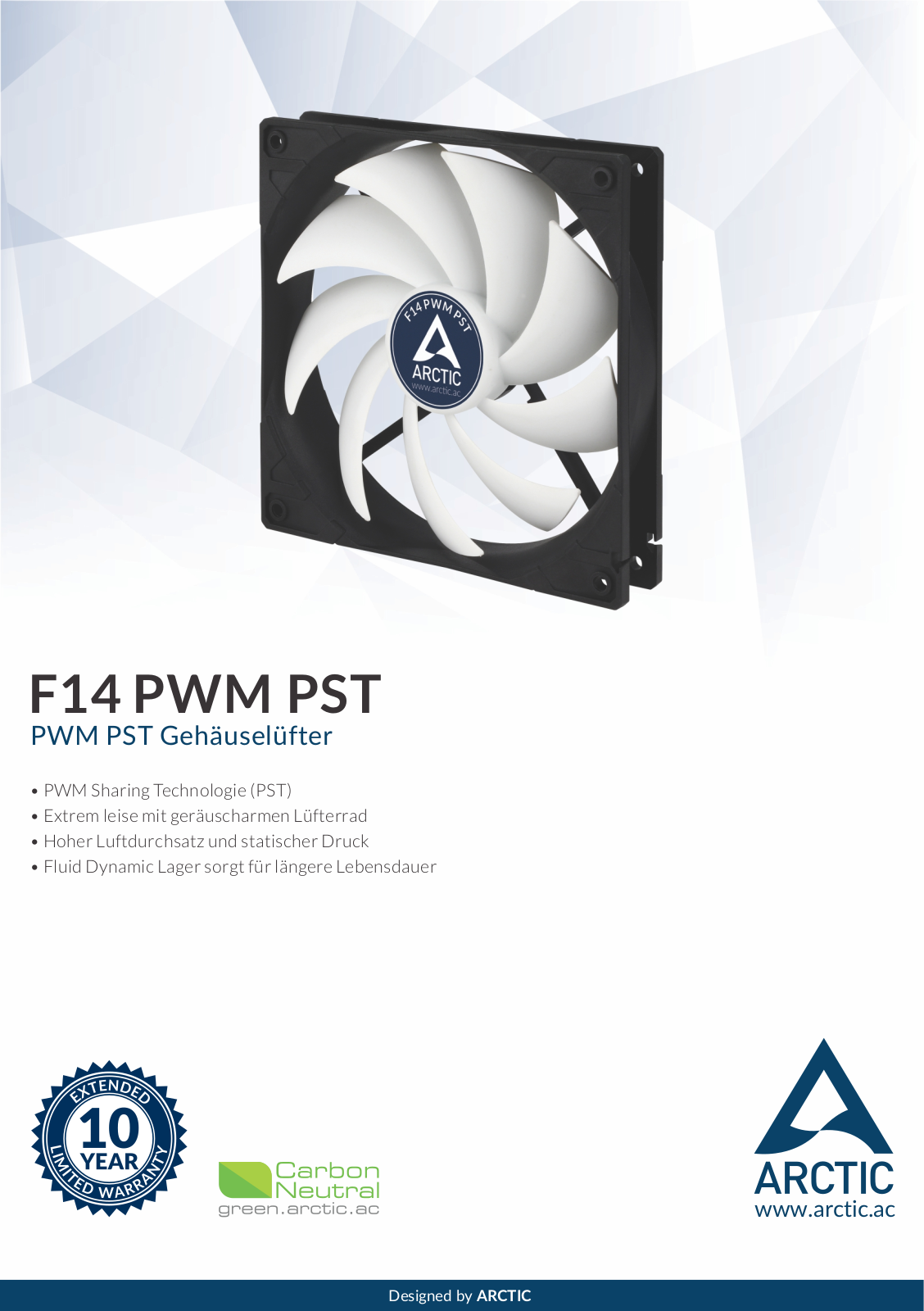 Arctic F14 PWM PST User Manual