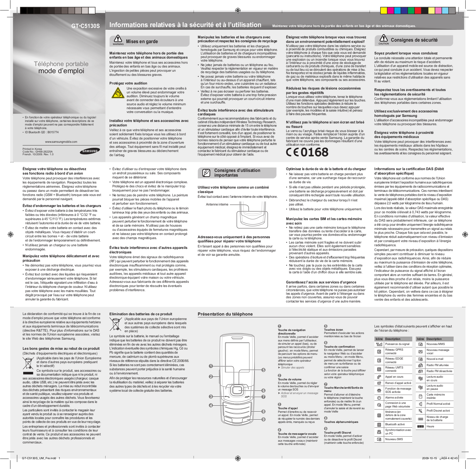 SAMSUNG C5130 User Manual