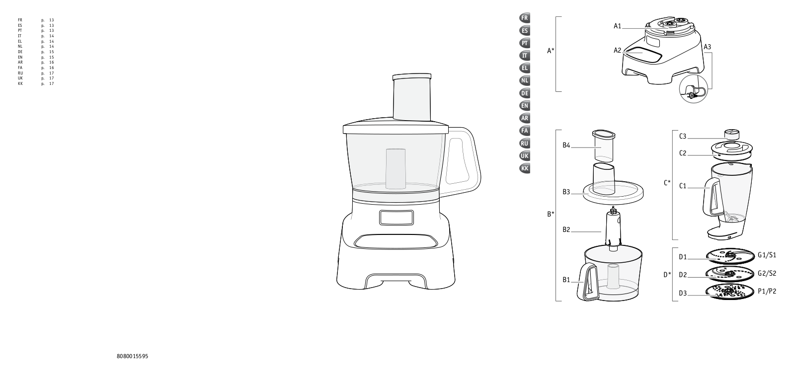 Moulinex S DOUBLE FORCE user Manual