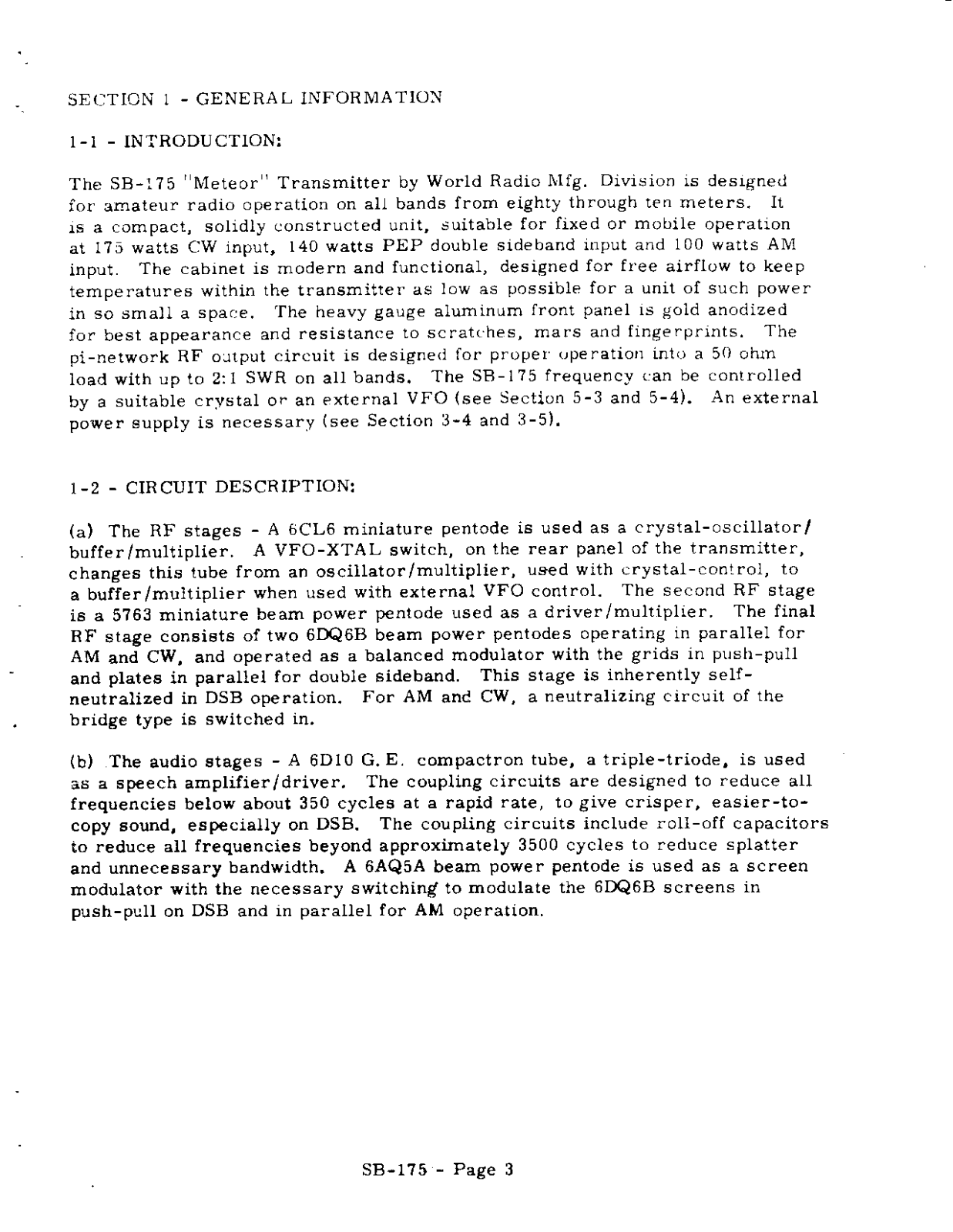 WRL SB-175 User Manual (PAGE 03)