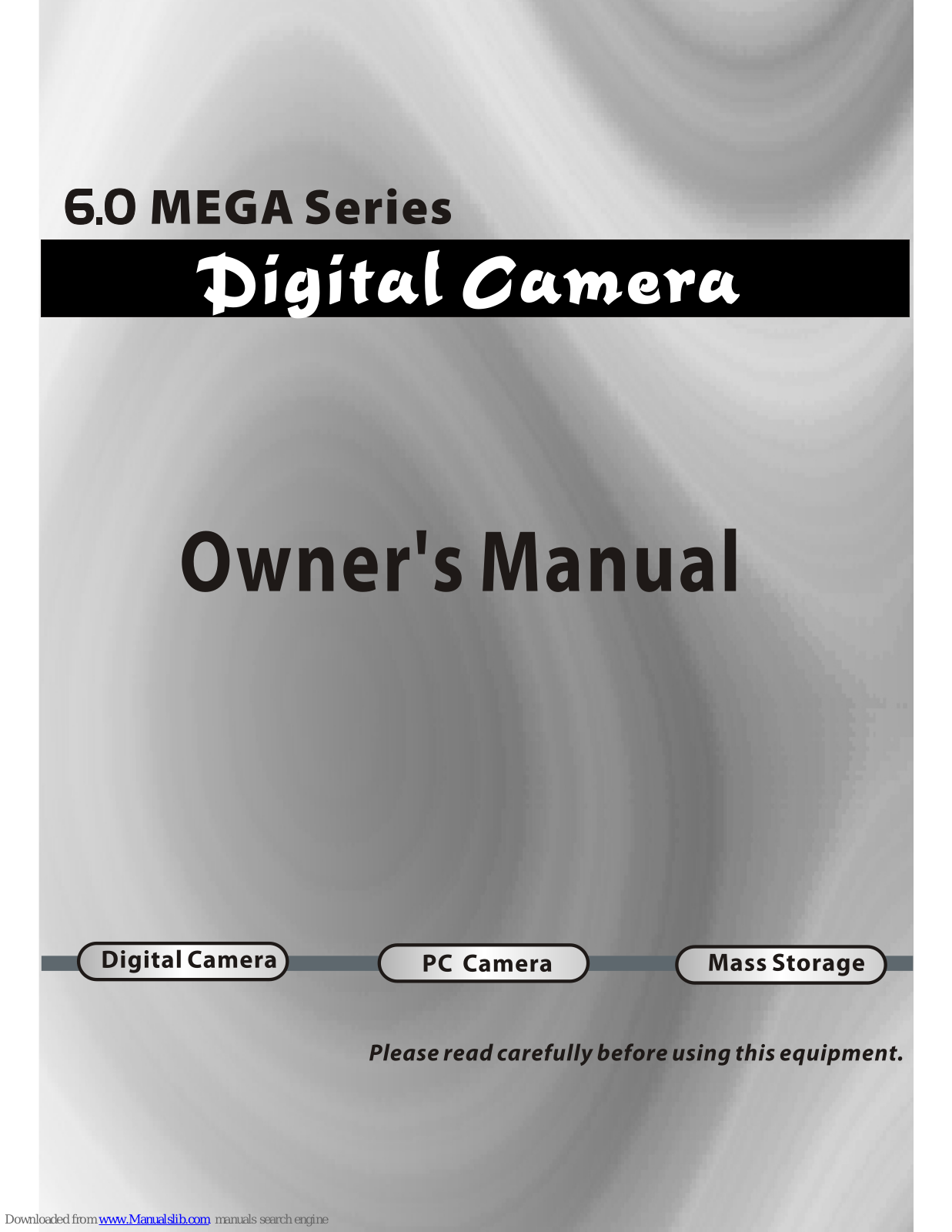 Cobra Digital 6.0 Mega CD310CB, 6.0 Mega CD310CP, 6.0 Mega CD310C3, 6.0 Mega CD310C5, 6.0 Mega CD310CE Owner's Manual