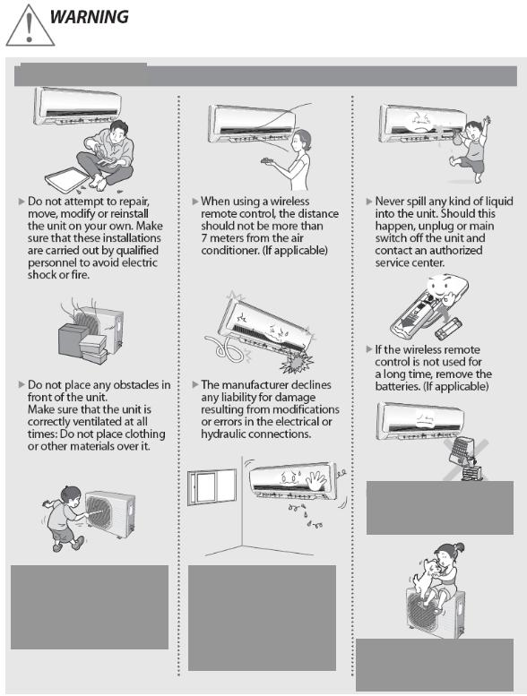 Samsung AQV18V, AQV09V, AQV24V, AQV12V User Manual