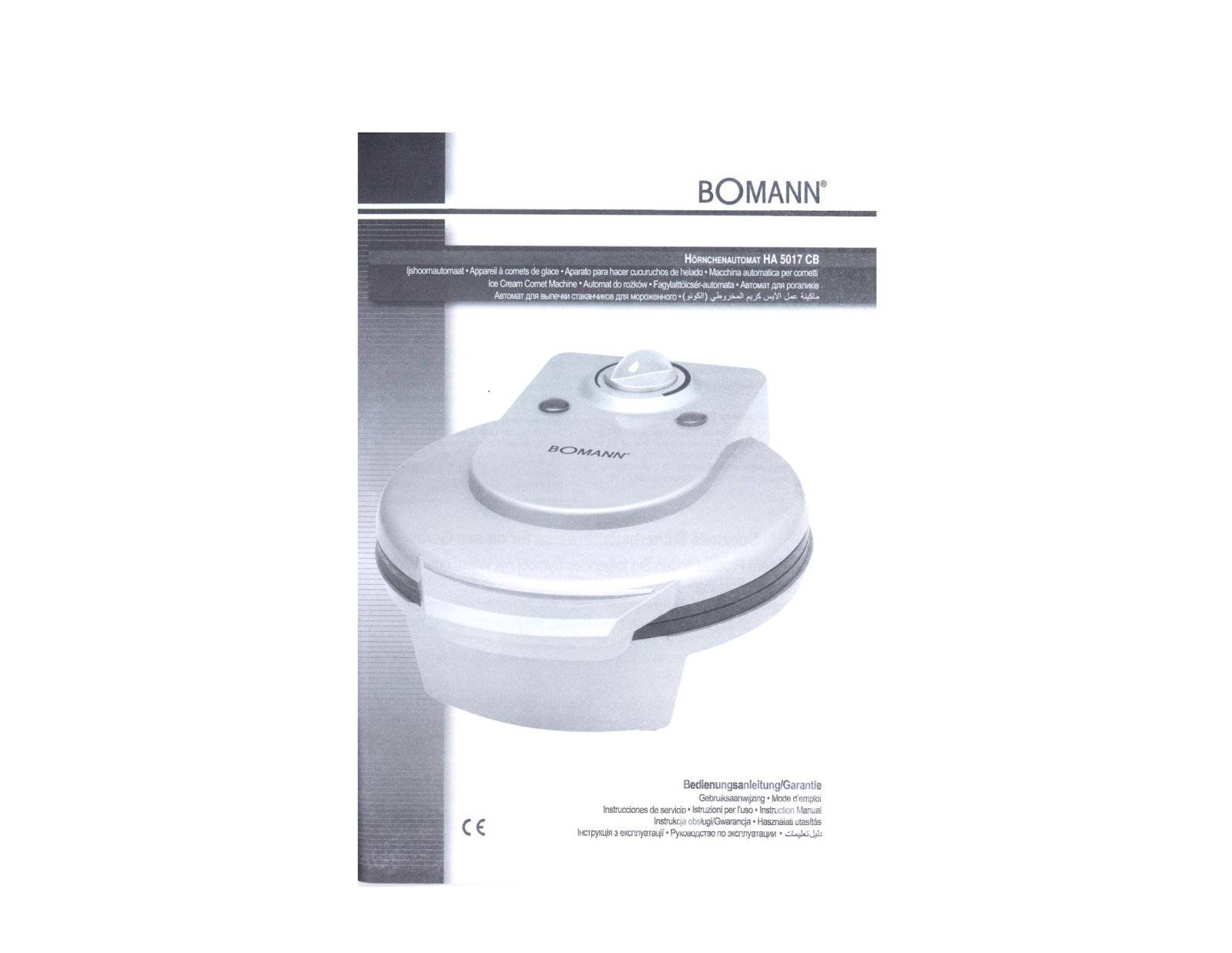 Bomann HA 5017 CB User Manual