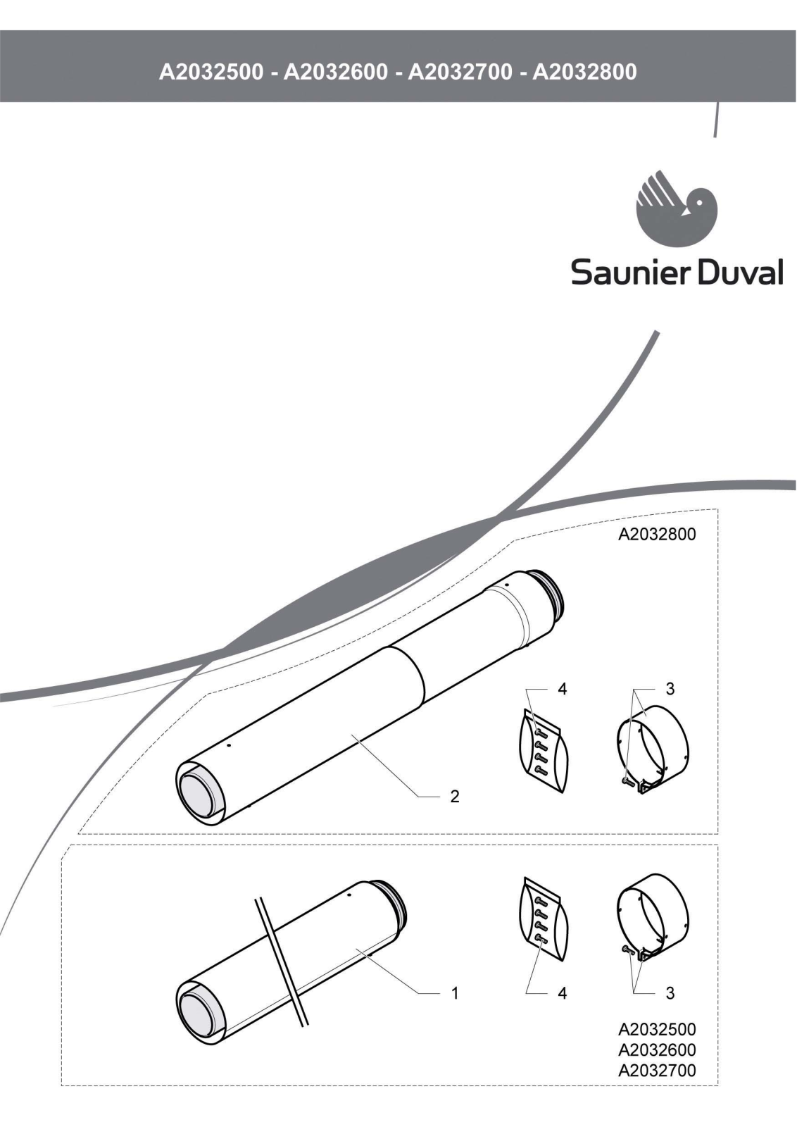 SAUNIER DUVAL A2032600, A2032800 User Manual