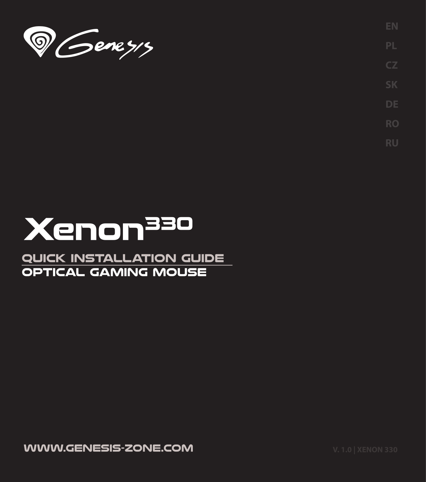 Genesis Xenon 330 Service Manual