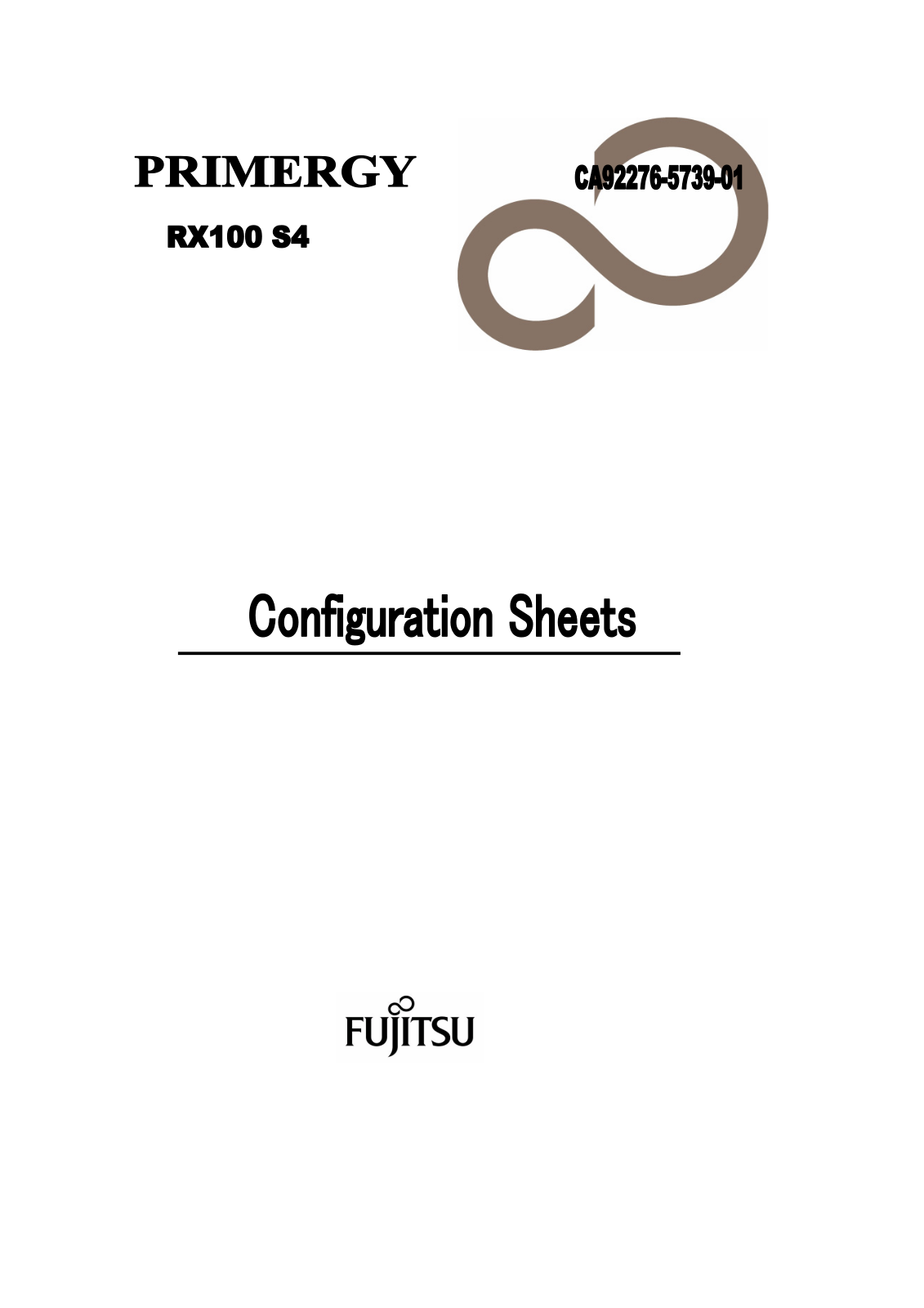 FUJITSU RX100 S4 User Guide