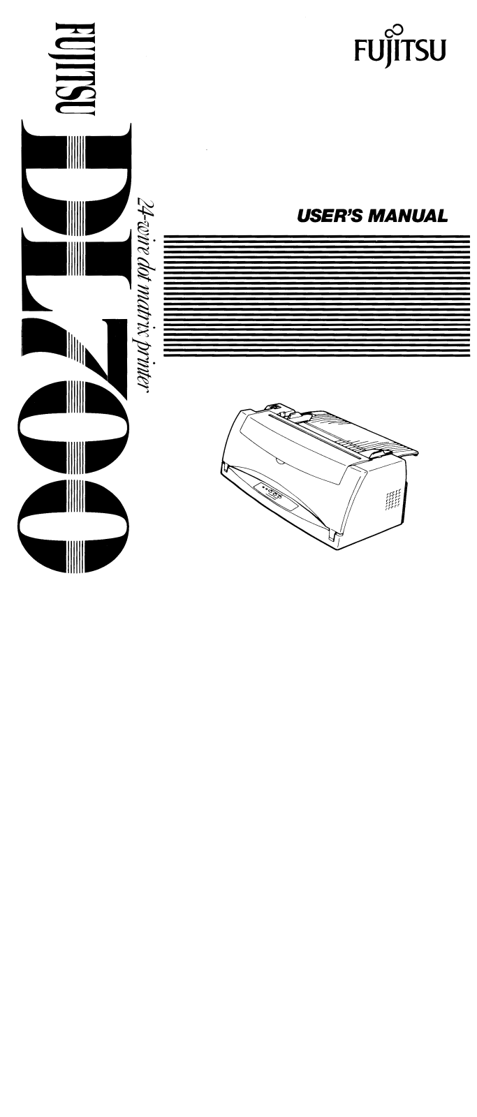 Fujitsu DL700 User Manual