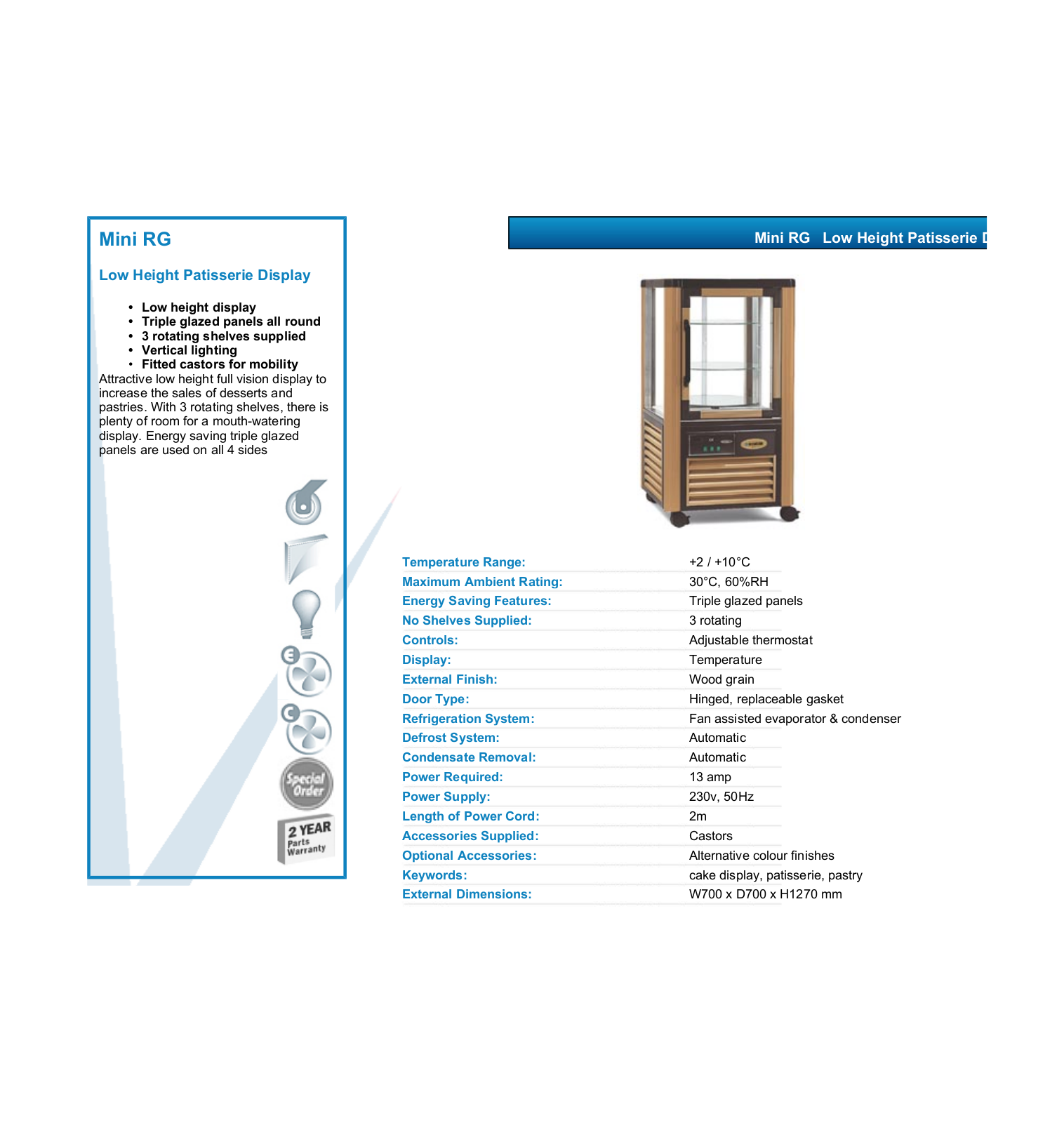 Valera MINI RG DATASHEET