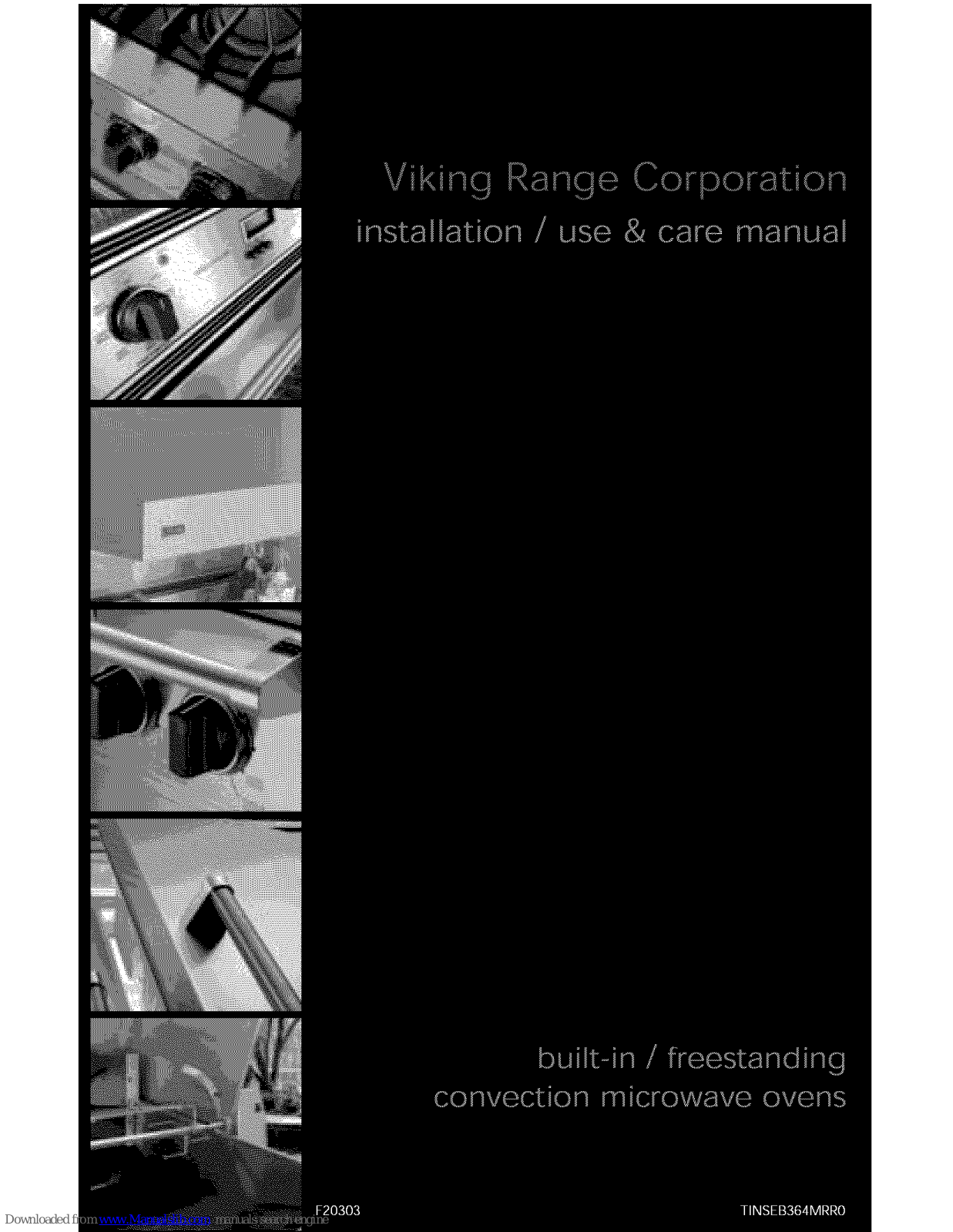 Viking TINSEB364MRR0, VMOS205SS, VMOS200SS Installation, Use & Care Manual - ManualMachine.com