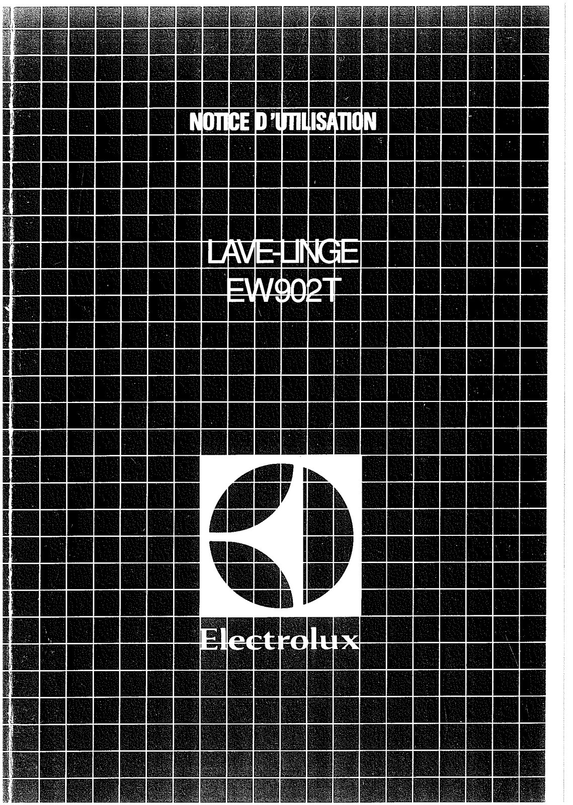 electrolux EW902T User Manual