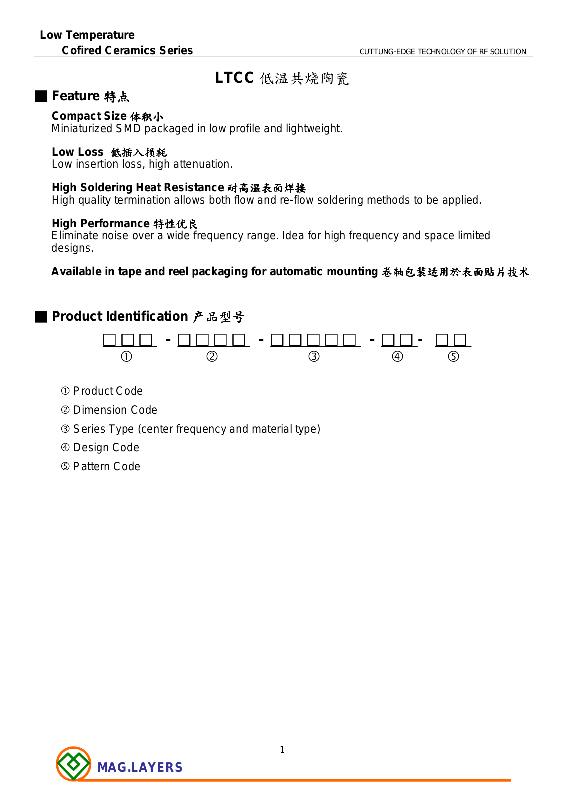 Mag Layers Diplexer User Manual