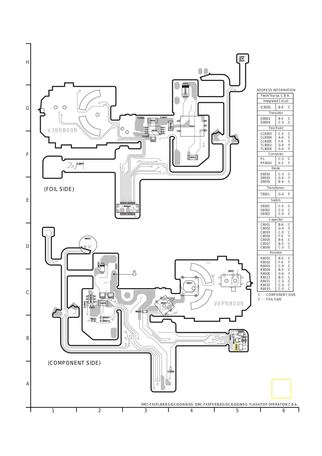 PANASONIC DMC-FX5, DMC-FX1 SCHEMATIC DIAGRAMS mpc 07