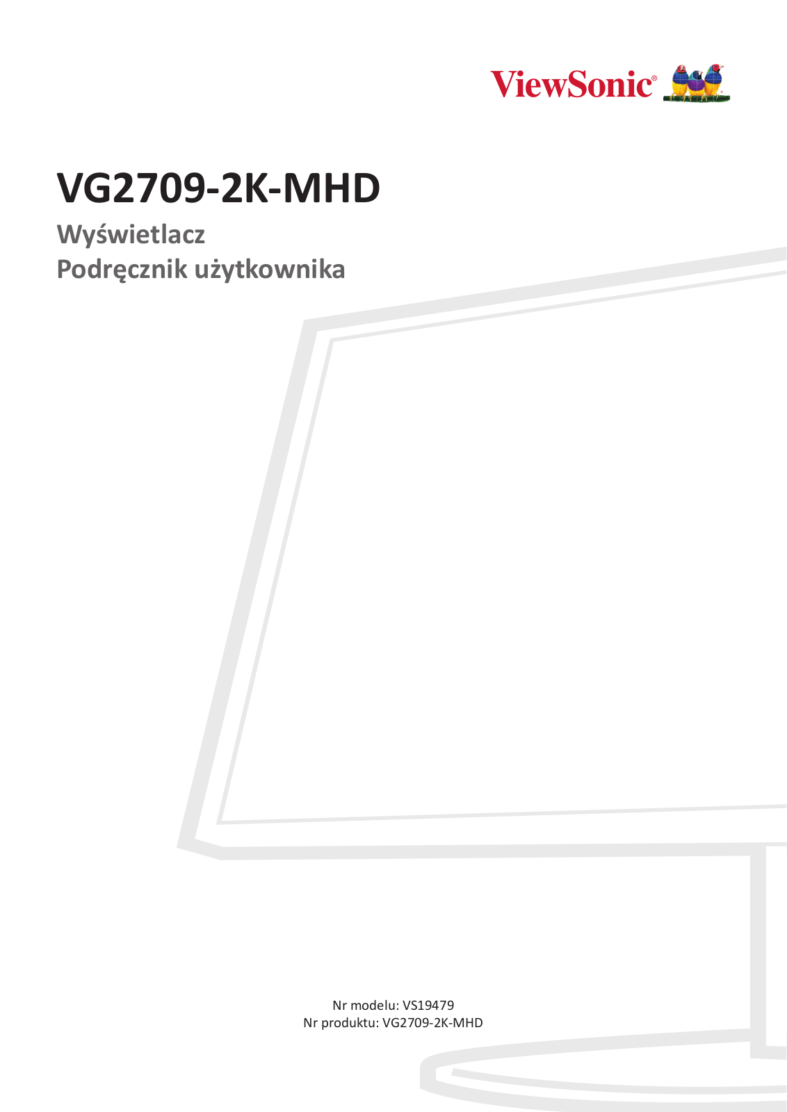 VIEWSONIC VG2709-2K-MHD User guide - ManualMachine.com