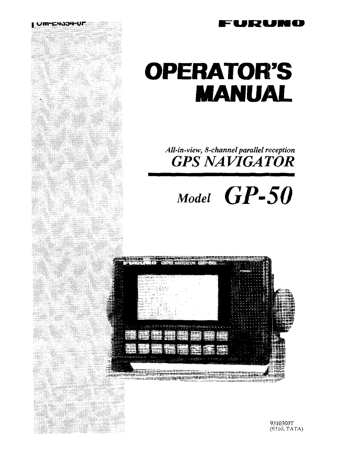 Furuno GP-50 User Manual