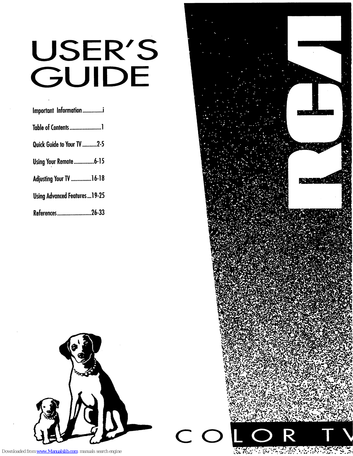 RCA F27632, F20352, F26632, G25361 User Manual - ManualMachine.com
