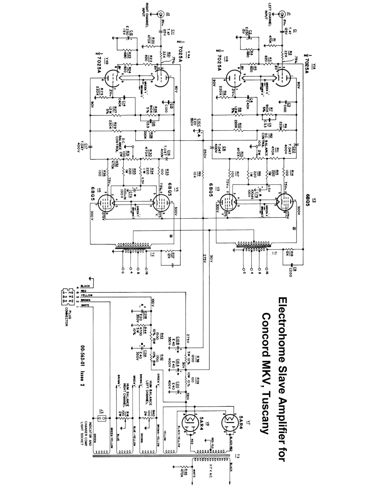 ElectroHome 6BQ5 Schematic - ManualMachine.com